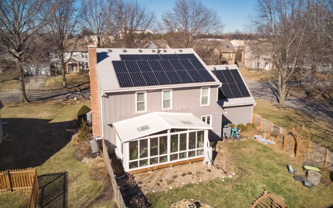 11.9 kW Residential Solar Installation in Lenexa, Kansas