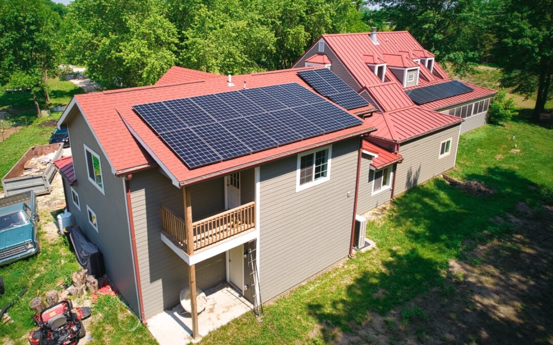 11.05 kW Residential Solar Installation in Lawrence, Kansas