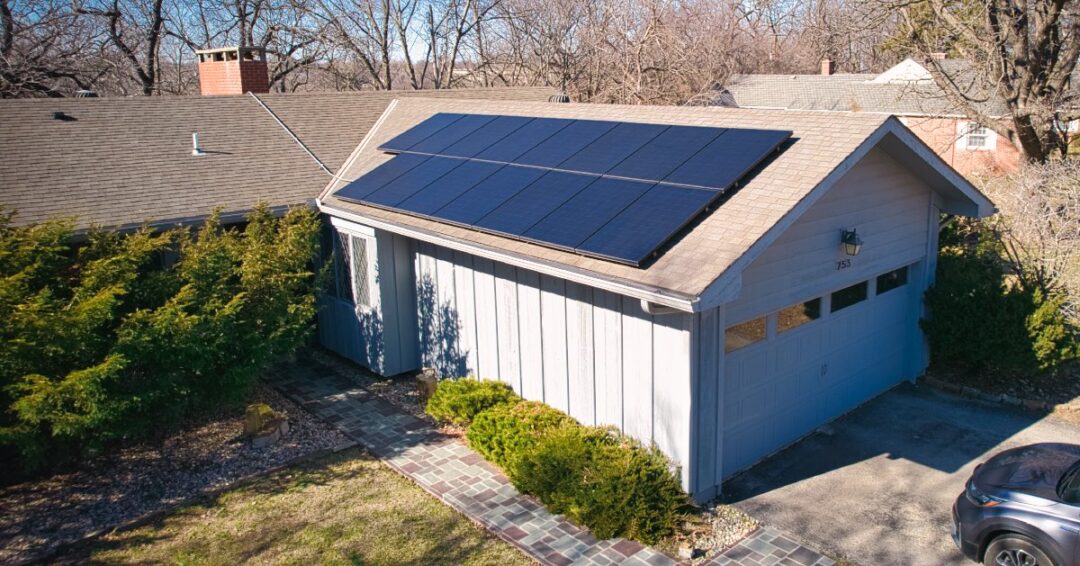 6.4 kW Residential Maxeon Solar Installation in Lawrence, Kansas